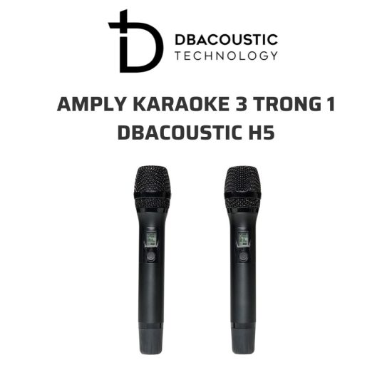 DBAcoustic H5 Amply karaoke 3 trong 1 04