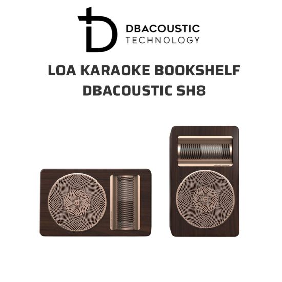 DBAcoustic SH8 Loa karaoke bookshelf 04