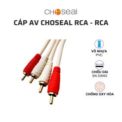 Cáp AV Choseal RCA – RCA