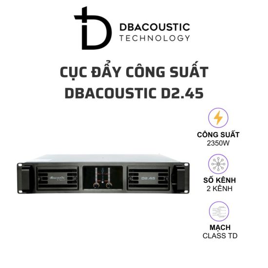 DBACOUSTIC D2.45 cuc day cong suat 01