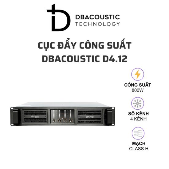 DBACOUSTIC D4.12 cuc day cong suat 01