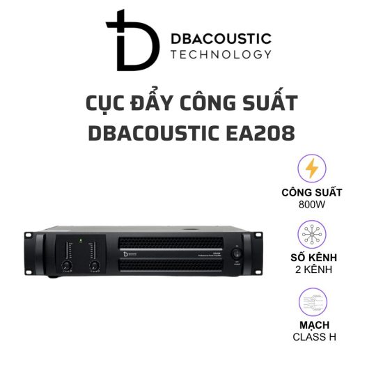 DBACOUSTIC EA208 cuc day cong suat 01