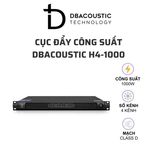 DBACOUSTIC H4 1000 cuc day cong suat 01