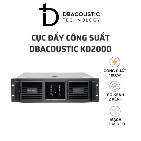DBACOUSTIC KD2000 cuc day cong suat 01
