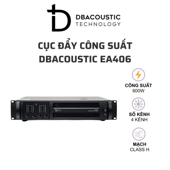 DBAcoustic EA406 cuc day cong suat 01