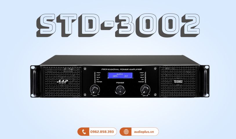 Cục đẩy công suất AAP STD-3002 