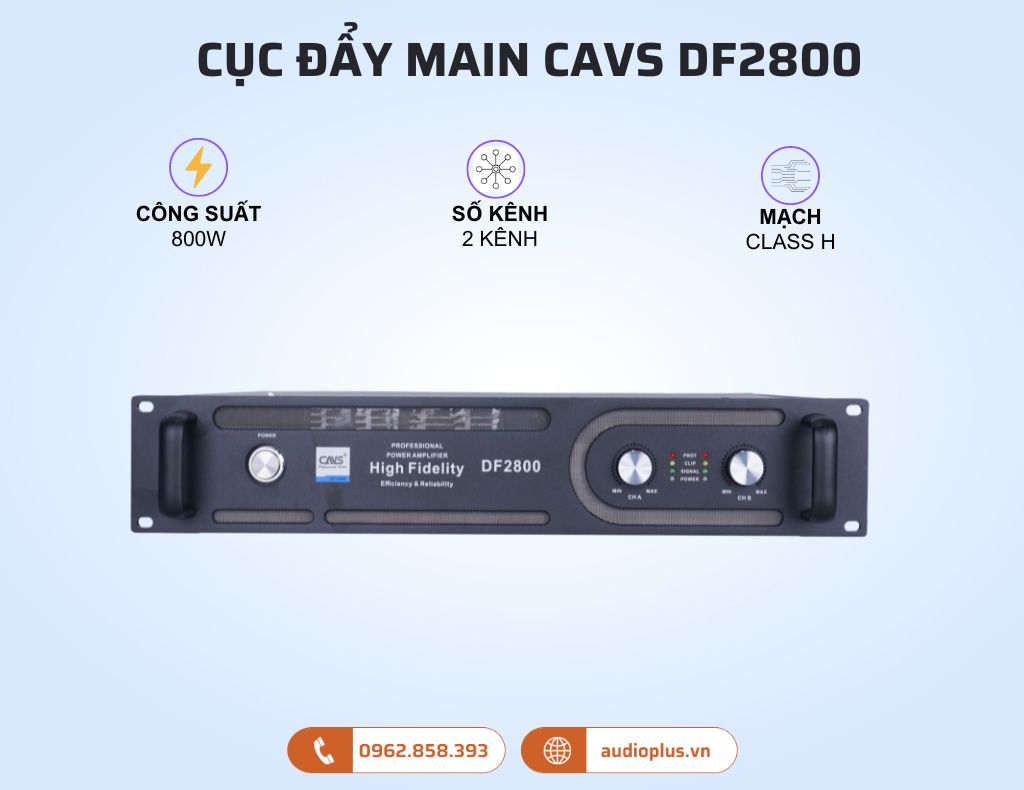 Cục đẩy Main CAVS DF2800