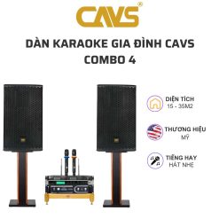Dàn karaoke gia đình CAVS COMBO 4