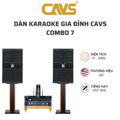 Dàn karaoke gia đình CAVS COMBO 7