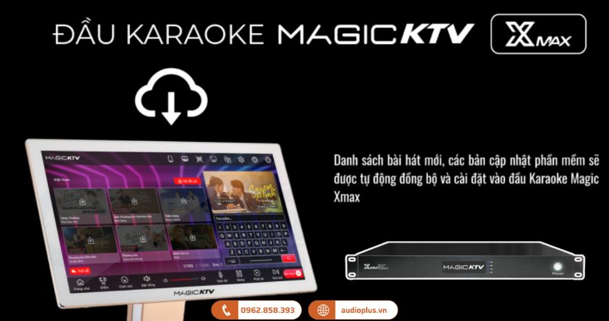 Đầu chọn bài karaoke MagicKTV XMAX 