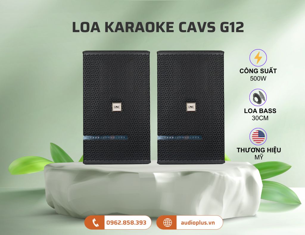 Loa karaoke CAVS G12