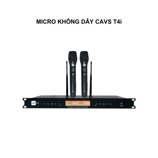 Micro không dây CAVS T4i