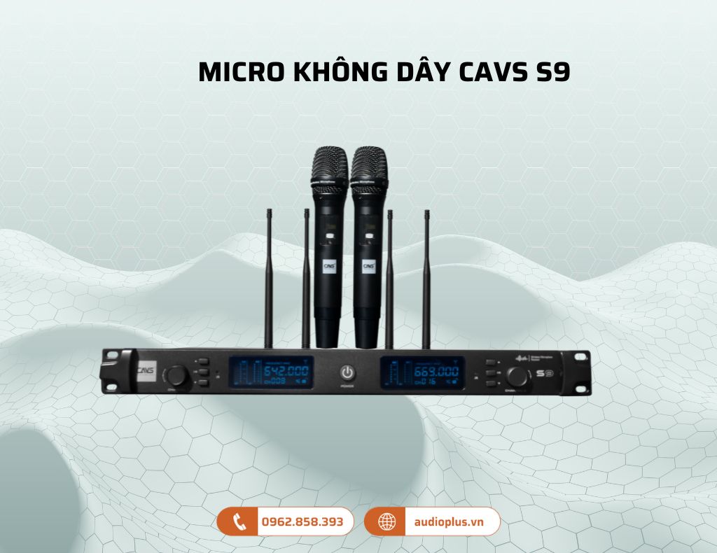 Micro không dây CAVS S9