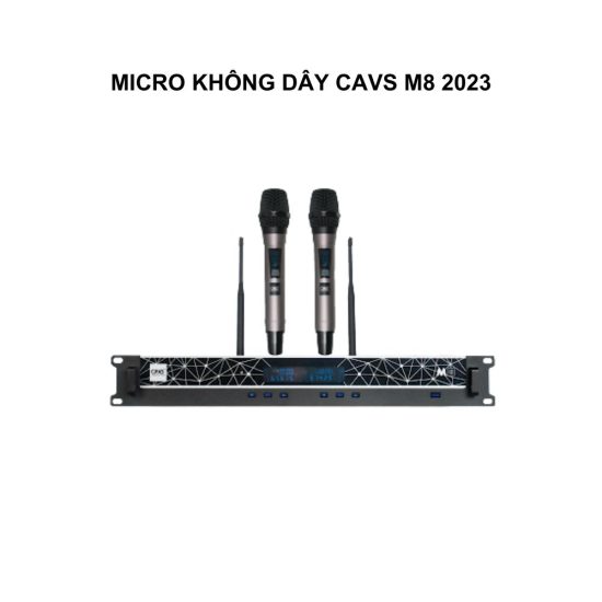 Micro không dây CAVS M8 2023