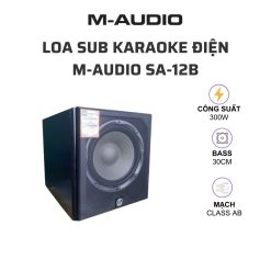 Loa sub karaoke điện M-Audio SA-12B