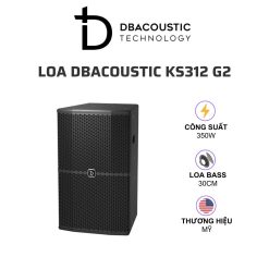 DBACOUSTIC KS312 G2 Loa 01