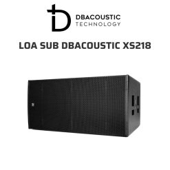 DBACOUSTIC XS218 Loa sub 04