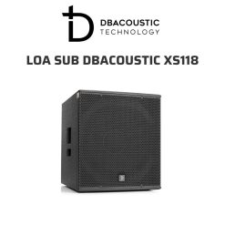 DBacoustic XS118 Loa sub 03