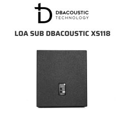 DBacoustic XS118 Loa sub 05