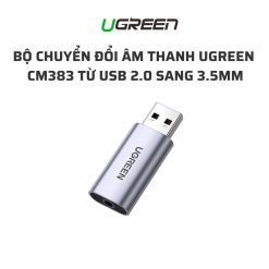 Bộ chuyển đổi âm thanh UGREEN CM383 từ USB 2.0 sang 3.5mm