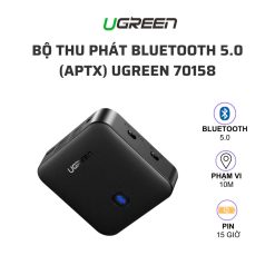 Bộ thu/ phát Bluetooth 5.0 (APTX) UGREEN 70158