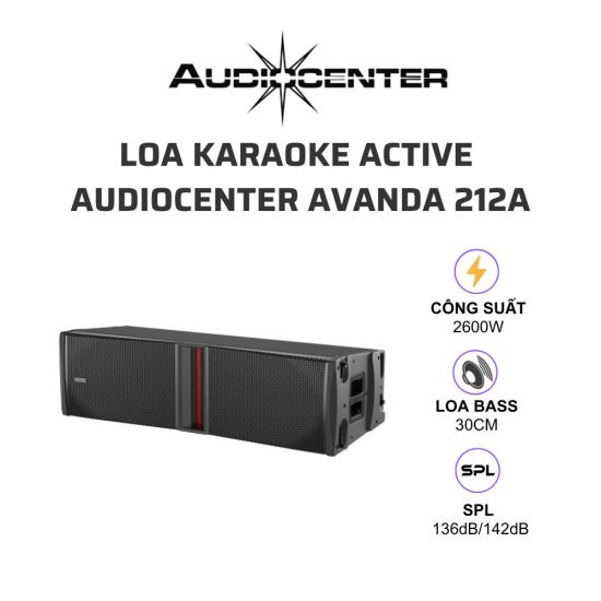 AudioCenter AVANDA 212A Loa karaoke active 01