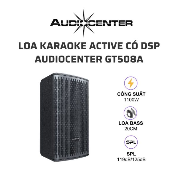 AudioCenter GT508A Loa karaoke co DSP 01 3