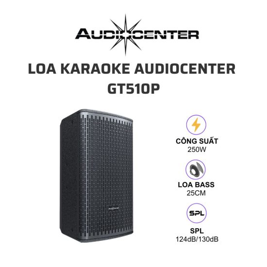 AudioCenter GT510P Loa karaoke 01 2