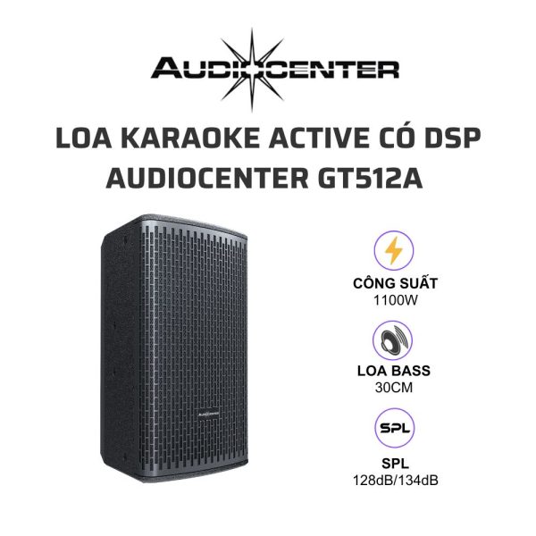 AudioCenter GT512A Loa karaoke co DSP 01 2