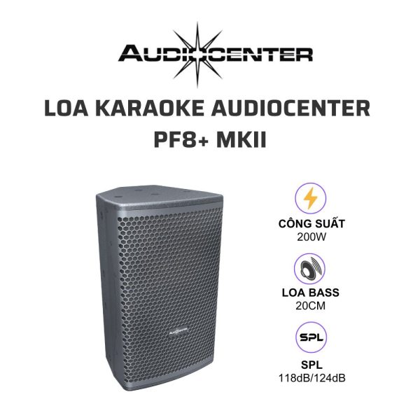 AudioCenter PF8 MKII Loa karaoke 01