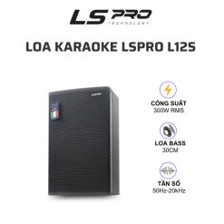 Loa karaoke LSPro L12S (loa full, bass 30cm, 300W)