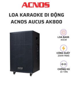 Loa karaoke di dộng ACNOS AUCUS AK800