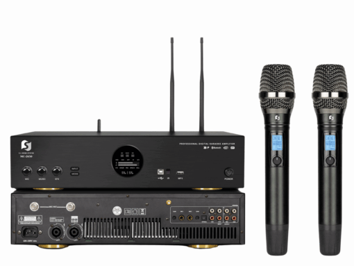 Amply karaoke 3 trong 1 SOLASOUND MC-2650 (650W*2, class D, tiếng hay giá rẻ)
