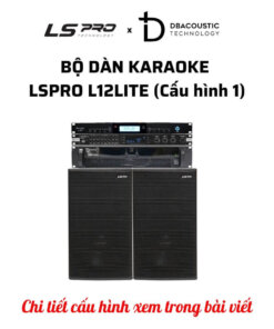 Alternative view of Dàn Karaoke LSPRO L12LITE (6 cấu hình, loa full bass 30, tiếng gọn, hát cực mượt)